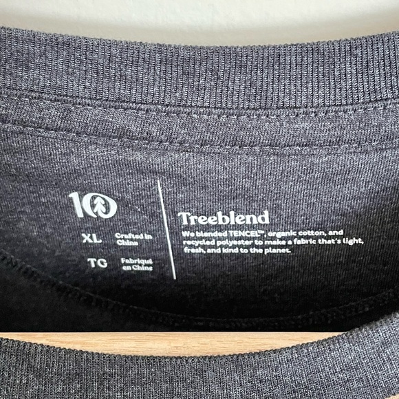 NEW Tentree Retro Juniper Sunset Graphic Charcoal T Shirt Men’s size XL - Picture 7 of 7